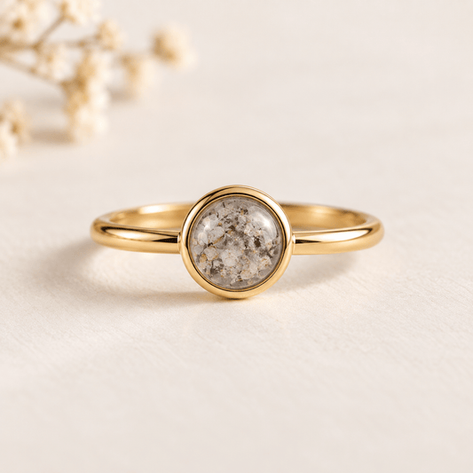 CLASSIC ROUND KEEPSAKE RING - Memories of You