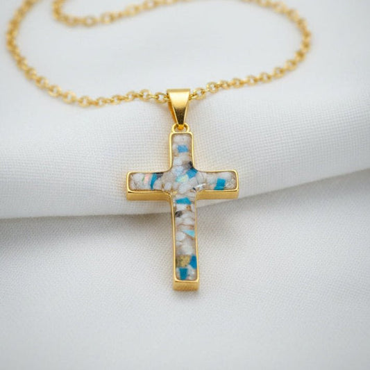 ETERNAL FAITH CROSS PENDANT - Memories of You