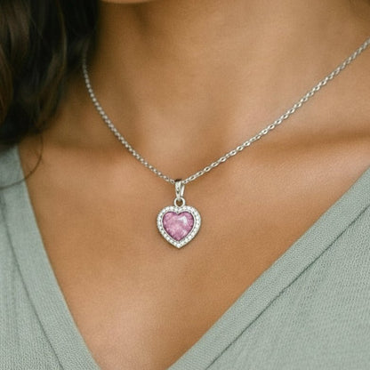 BELOVED HALO HEART PENDANT - Memories of You