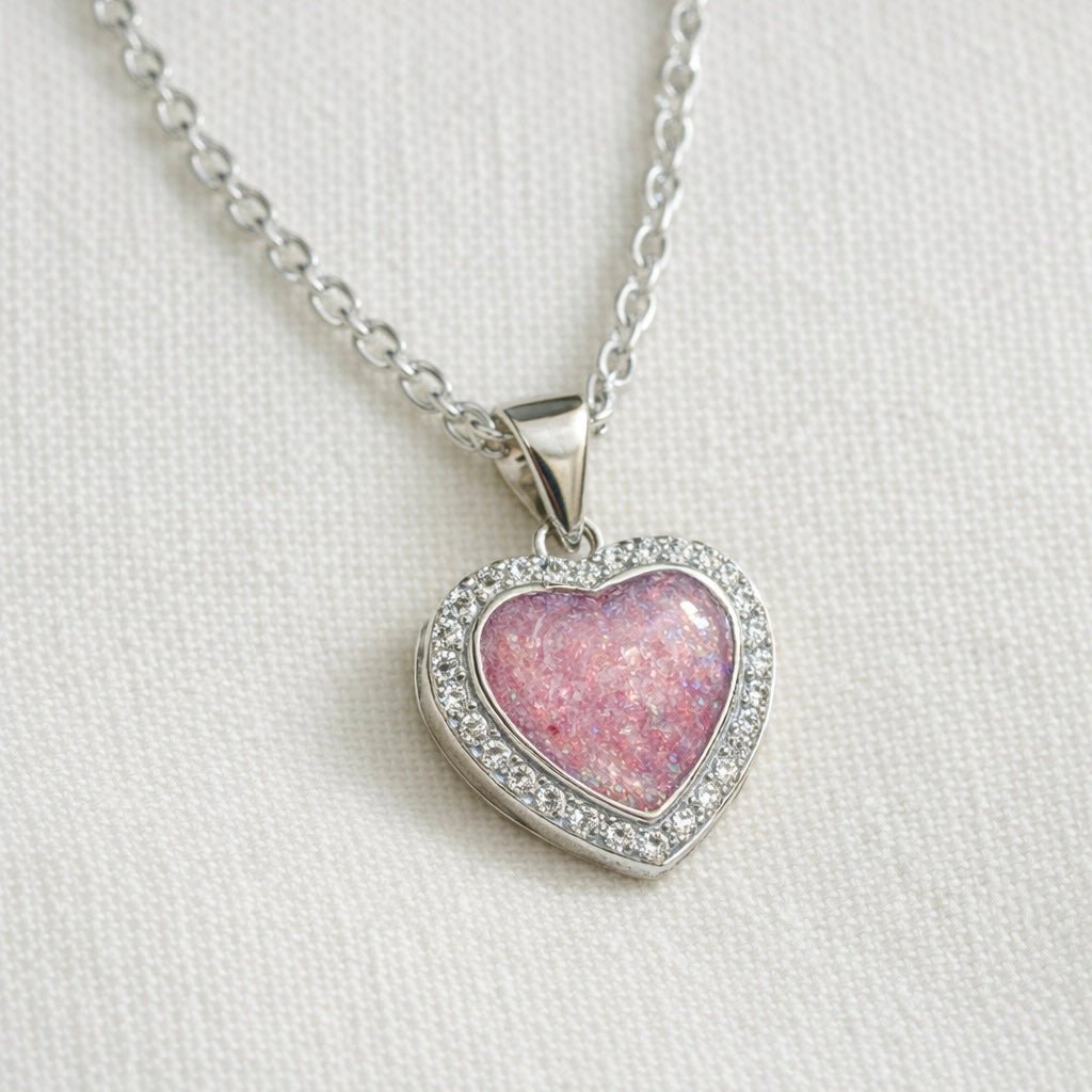 BELOVED HALO HEART PENDANT - Memories of You