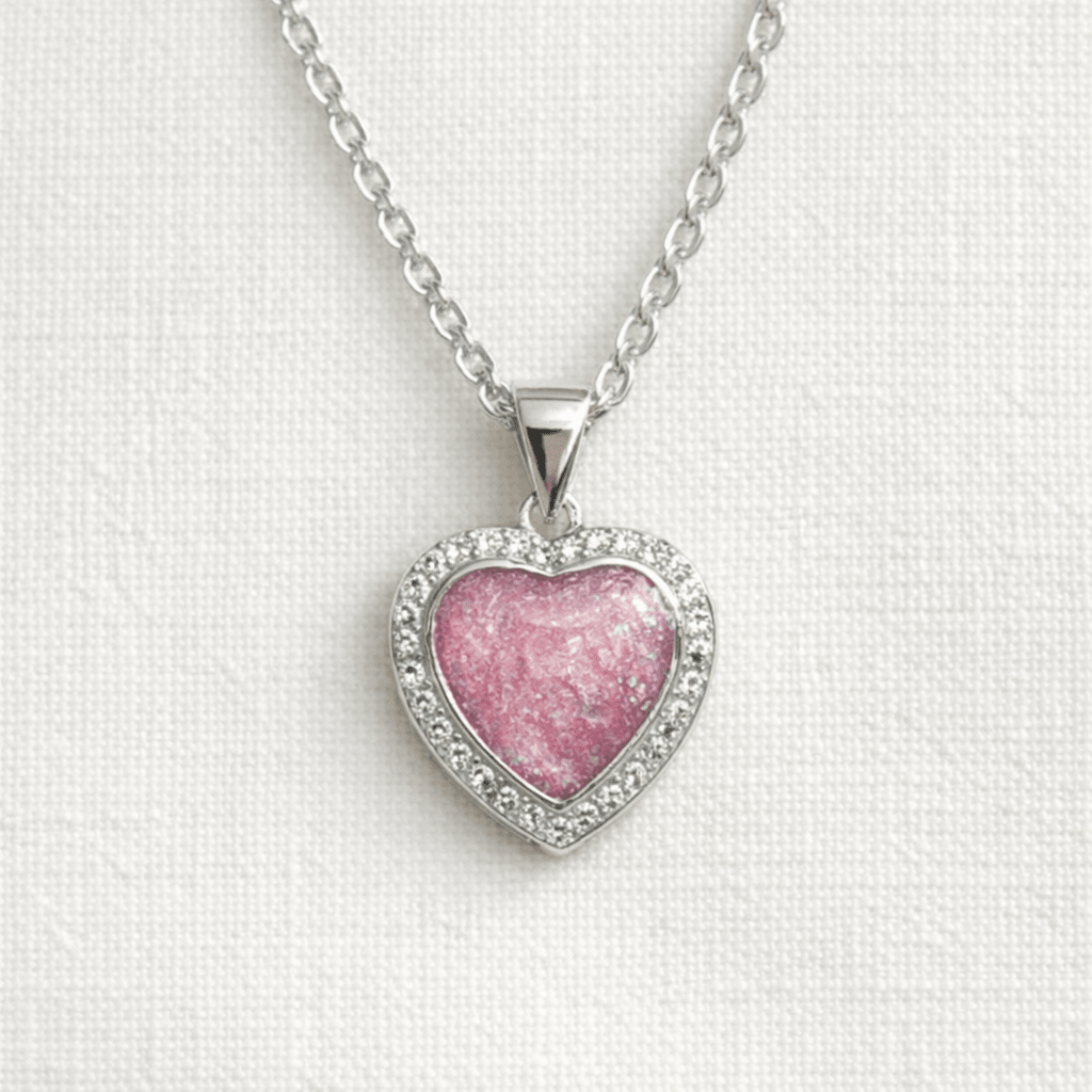 BELOVED HALO HEART PENDANT - Memories of You