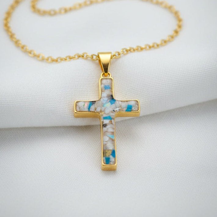 ETERNAL FAITH CROSS PENDANT - Memories of You