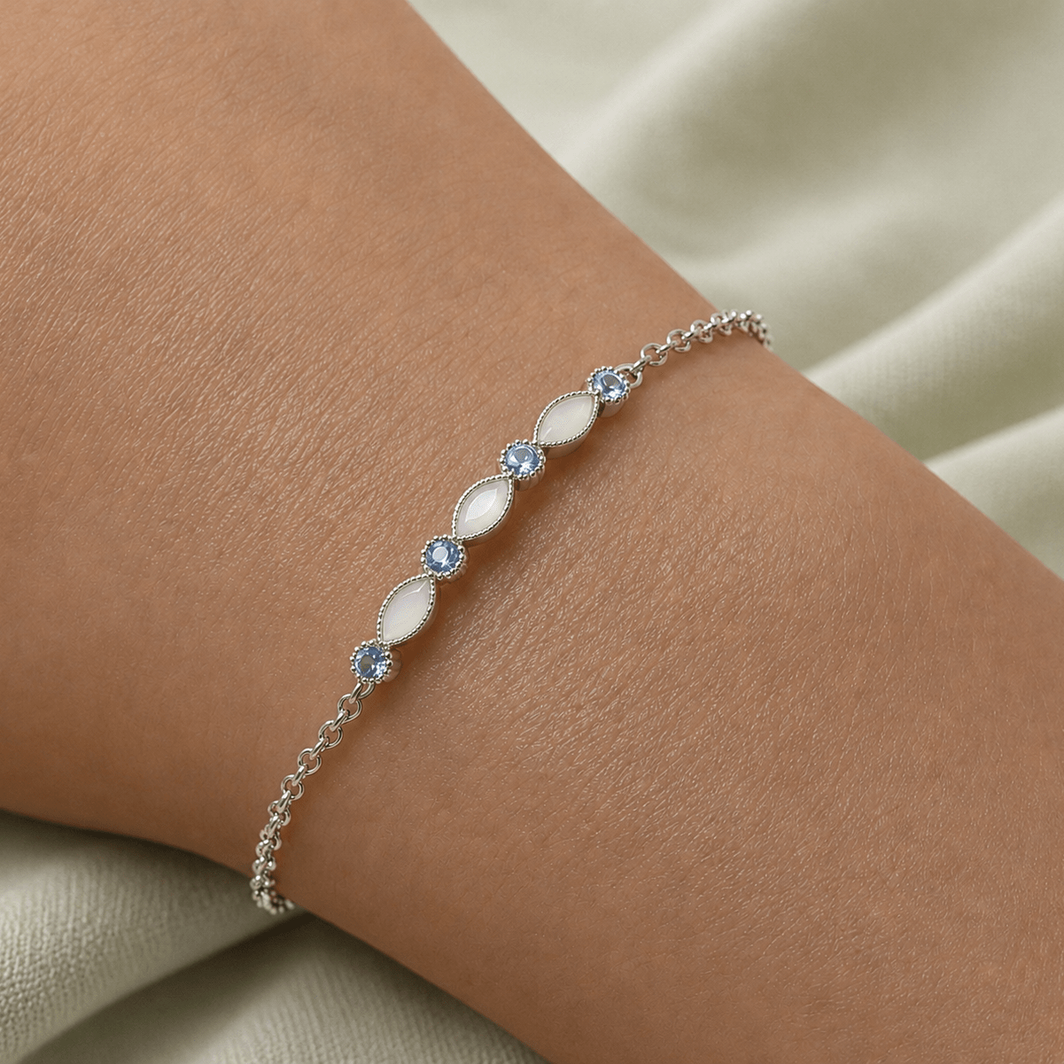 MARQUISE BIRTH MONTH BRACELET - Memories of You