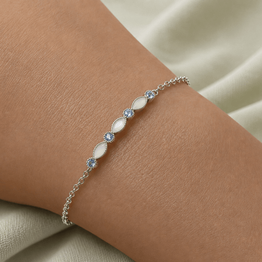 MARQUISE BIRTH MONTH BRACELET - Memories of You