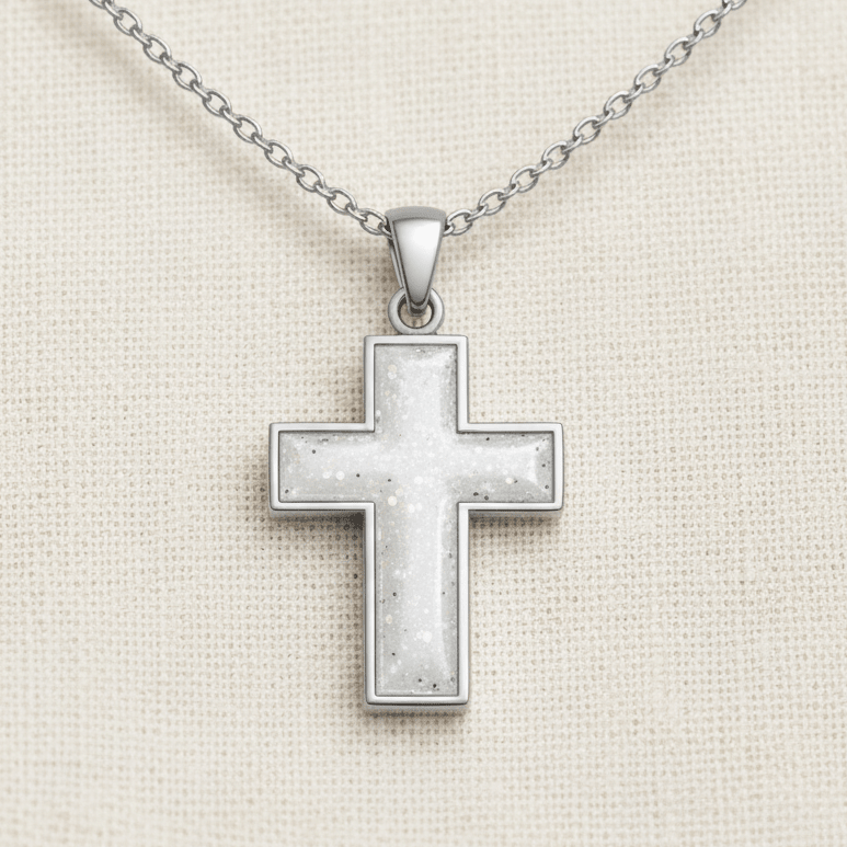 MEN'S ETERNAL FAITH CROSS PENDANT - Memories of You