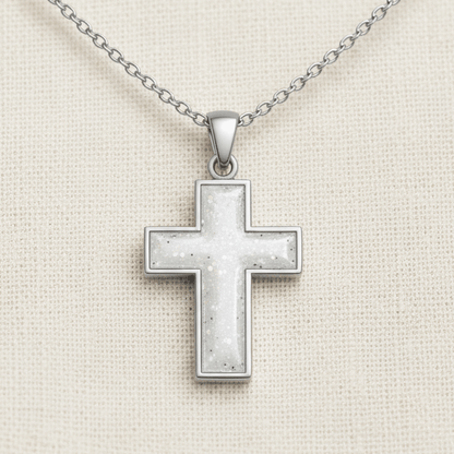MEN'S ETERNAL FAITH CROSS PENDANT - Memories of You