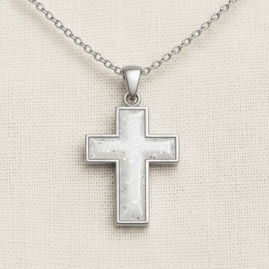 MEN'S ETERNAL FAITH CROSS PENDANT - Memories of You