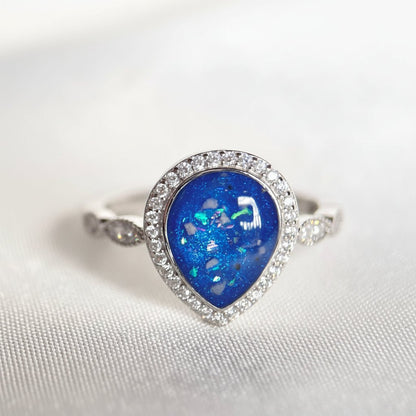 OPHELIA ART DECO HALO RING - Memories of You