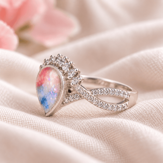 OPHELIA CROSSOVER RING - Memories of You