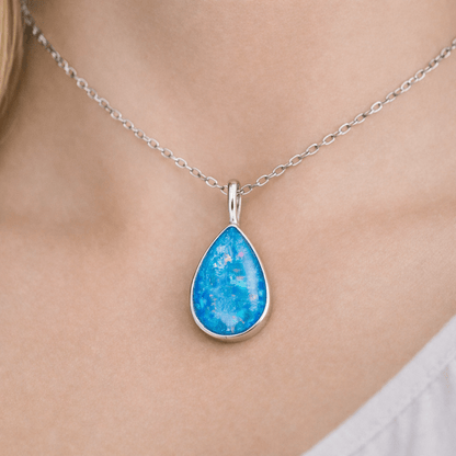 SERENITY TEARDROP PENDANT - Memories of You