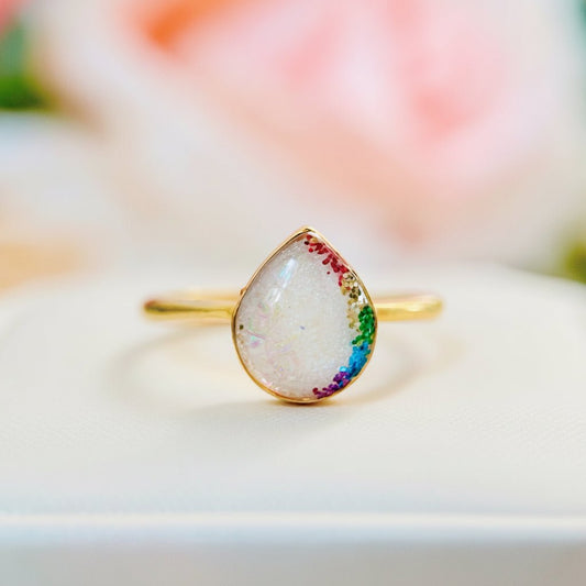 SERENITY TEARDROP RING - Memories of You