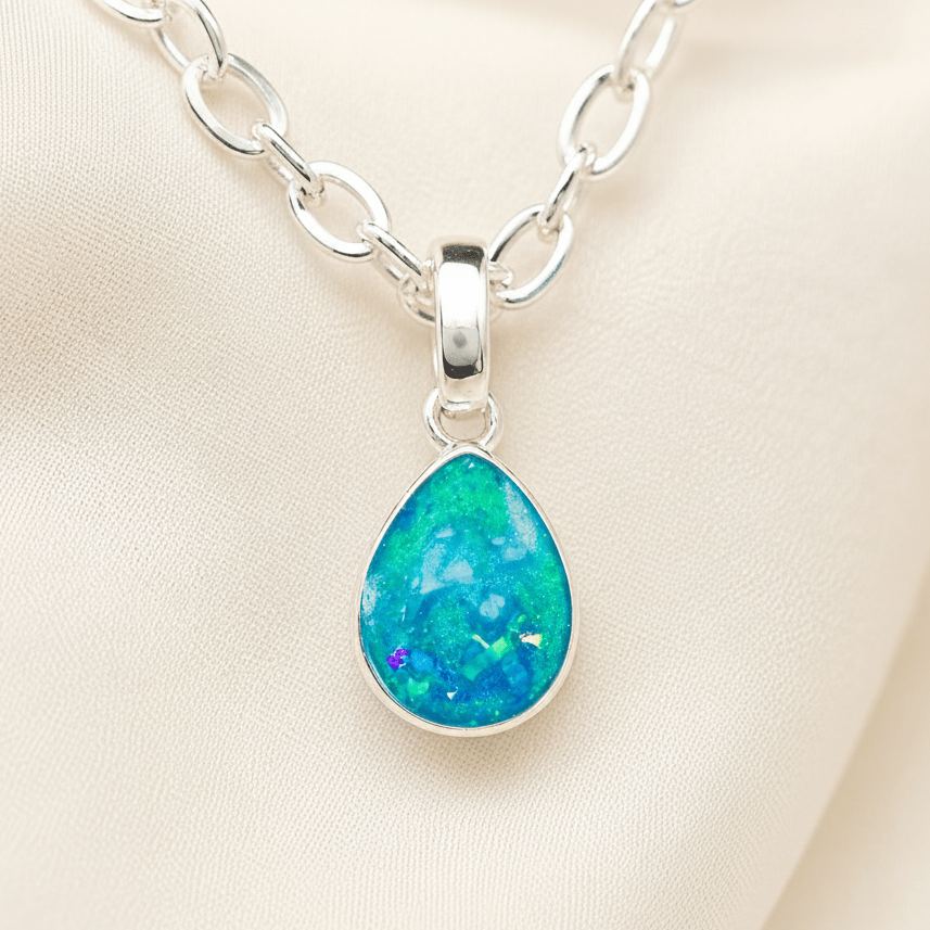 SERENITY WHISPER TEARDROP PENDANT - Memories of You