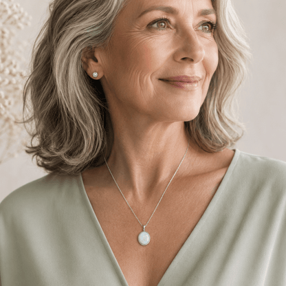 SOLACE OVAL PENDANT - Memories of You
