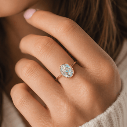 SOLACE OVAL RING - Memories of You