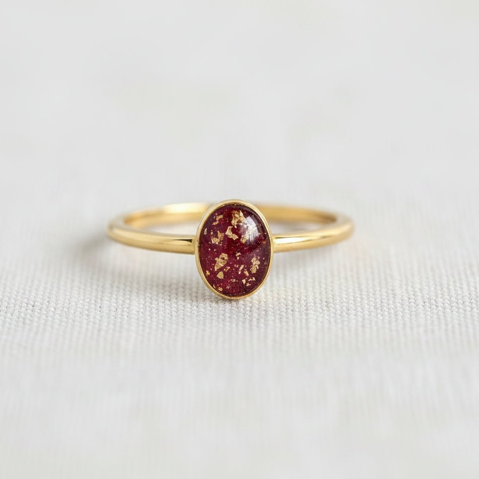 SOLACE WHISPER OVAL RING - Memories of You