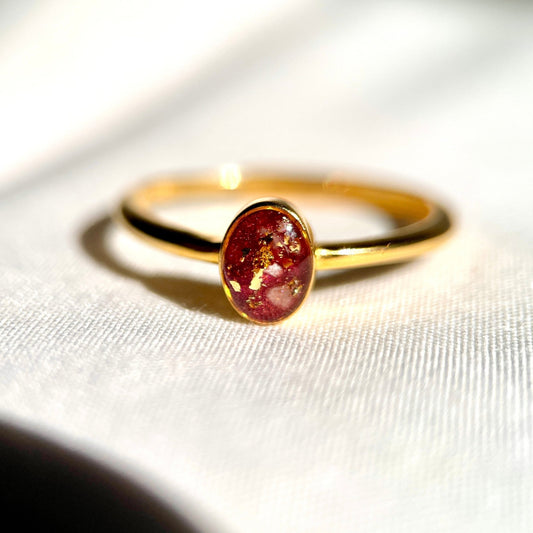 SOLACE WHISPER OVAL RING - Memories of You